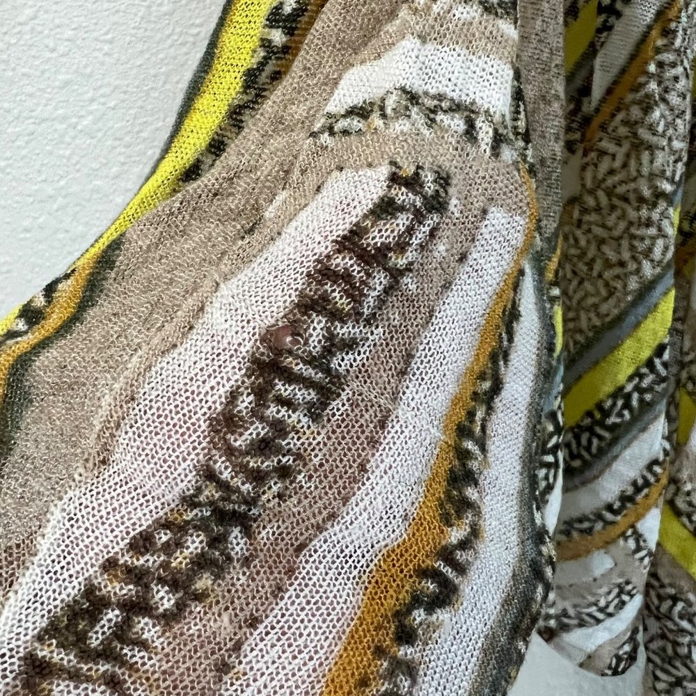 Nic Zoe Multicolor Multipattern Linen Blend Water… - image 5